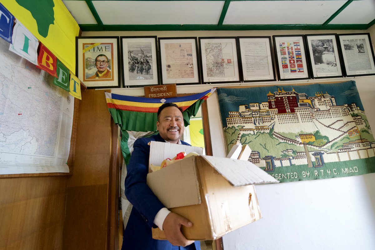 Today, I handed over the office to the new <a href="/TYCentrex/">TYC</a> President, <a href="/khagong/">tsering chomphel</a> As I pack my books and momentous, my heart is full of gratitude and pride for this unforgettable journey. Thank you all for the trust and support. 🙏
#BhodGyalo #LongLiveTYC