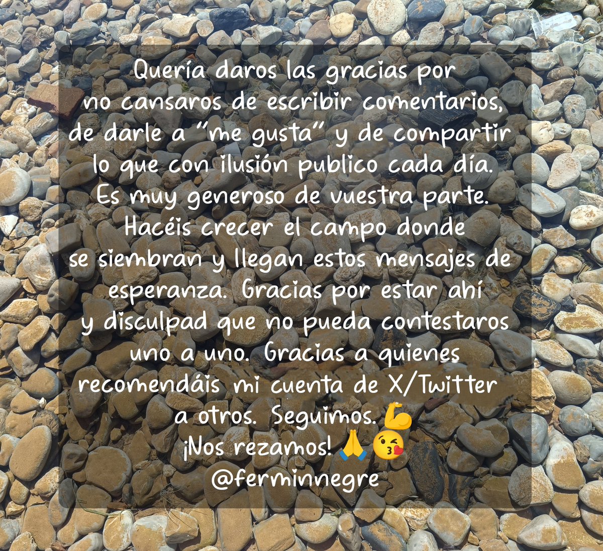 Hacía tiempo que quería deciros esto:
👇