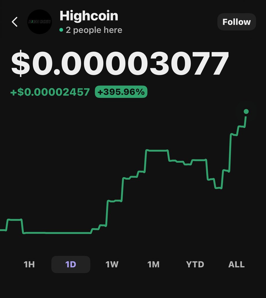 Me checking $HIGH price every 5 minutes:
📈👀📉👀📈👀

It’s an emotional rollercoaster, but I’m getting HIGH. 😂