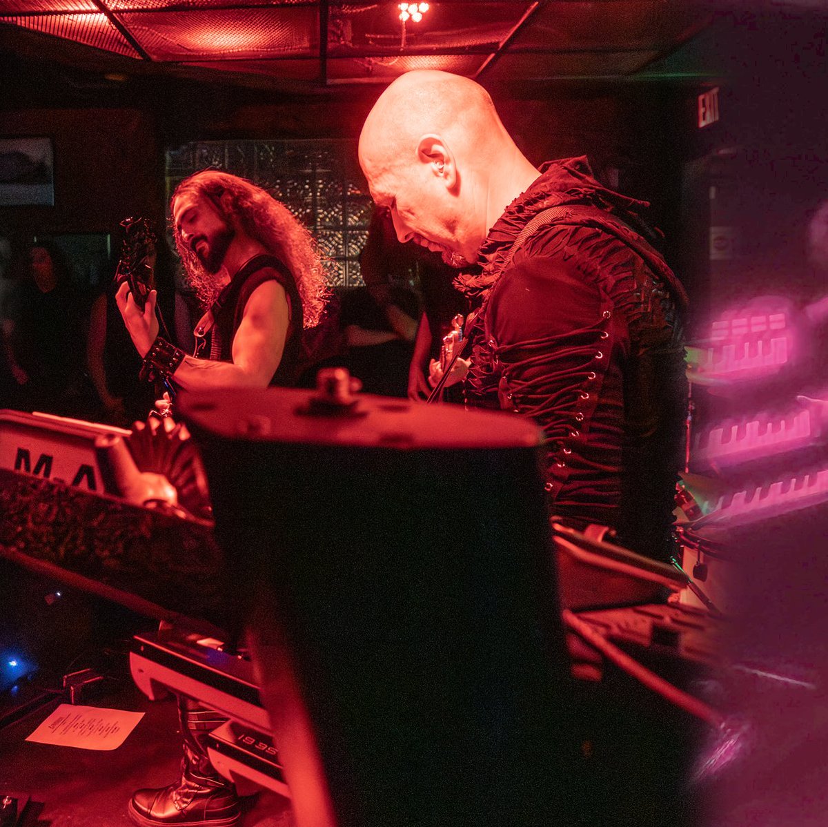 Such a great time with <a href="/AOTB_band/">Angels on the Battlefield</a>  in Sacramento a week ago. A packed house rocked with us so hard😃🤘

#angelsonthebattlefield #chriswirsig #progmetal #metalband #progmetalband