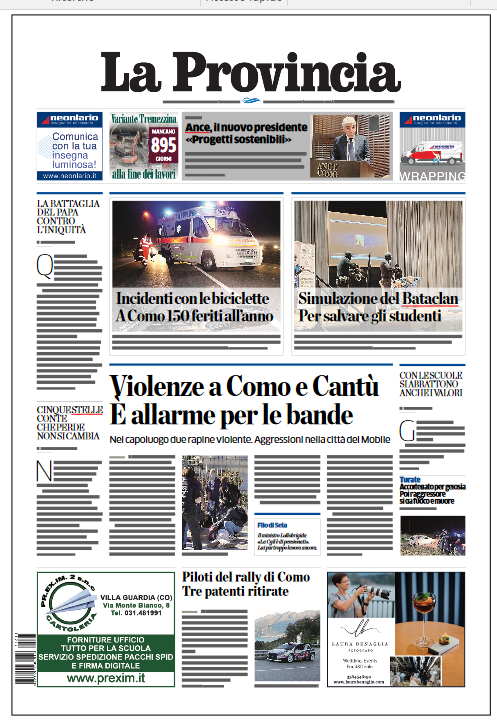 laprovinciadico's tweet photo. La #primapagina de @laprovinciadico di #martedì28ottobre2025
E le altre, con l'inserto #Diogene, sono qui:
https://t.co/0W5046JtWt https://t.co/89yu4aj48V