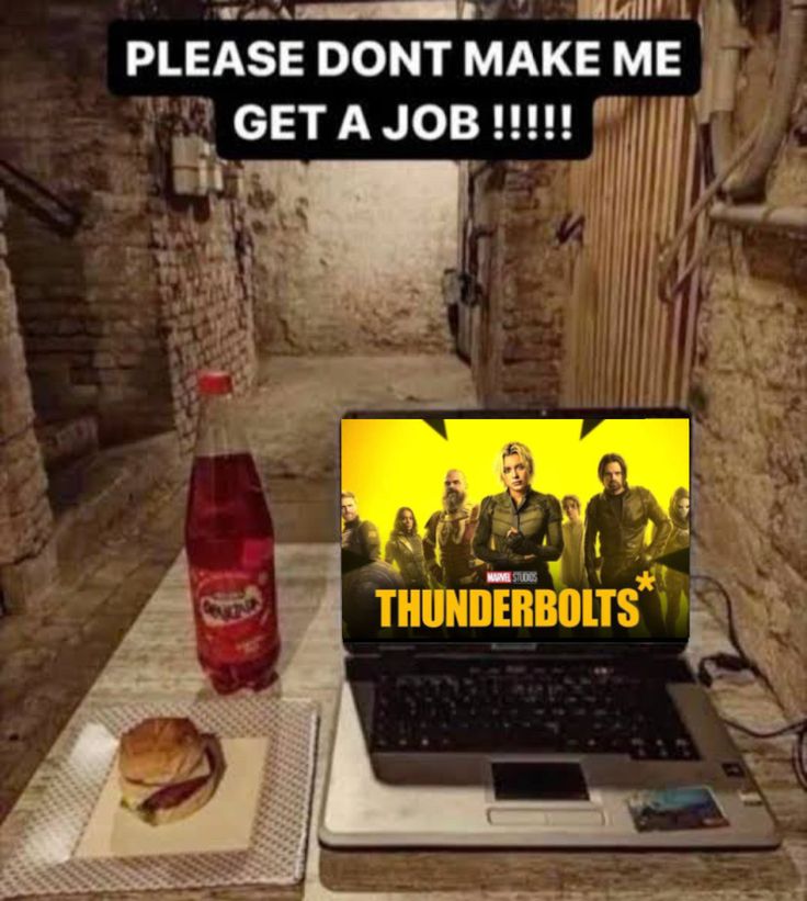 idgaf about anyone says i choose to stay in my delulu bubble thinking maybe we'll get thunderbolts future projects