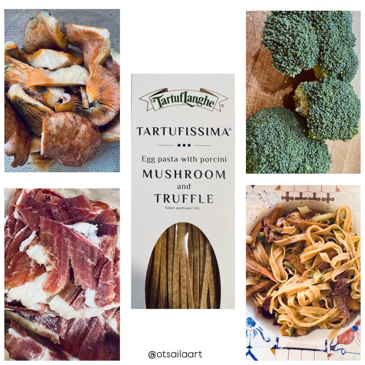 Just one of those moments when you follow a creative impulse… and the flavors find harmony 🫶🏼 👩🏻‍🍳 red pine mushrooms 🍄♥️

#pasta 
#Mushrooms 
#taste