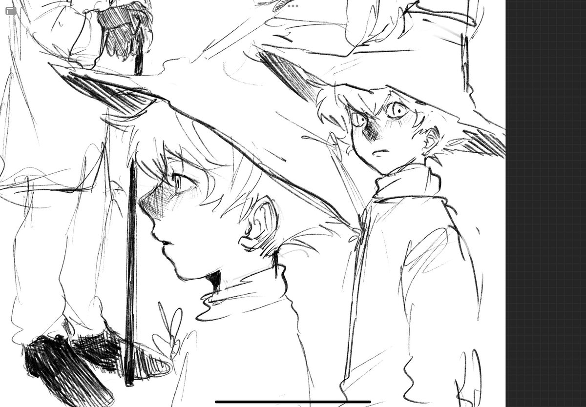 前に描いてたらくがき