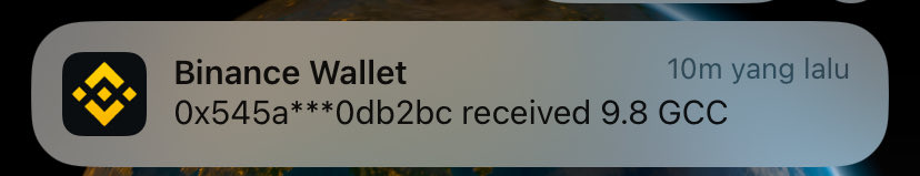 Rexticker's tweet image. Thank you so much! Just received 9.8 $GCC 💛🚀 @GCCGoldCondor