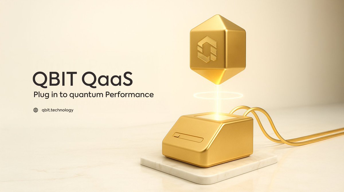 🧵 1/ 9 
QBIT QaaS is almost here.

The first Quantum-as-a-Service built for Web3.

True randomness. Real entropy. Enterprise-grade infrastructure.

This is where quantum performance meets blockchain.