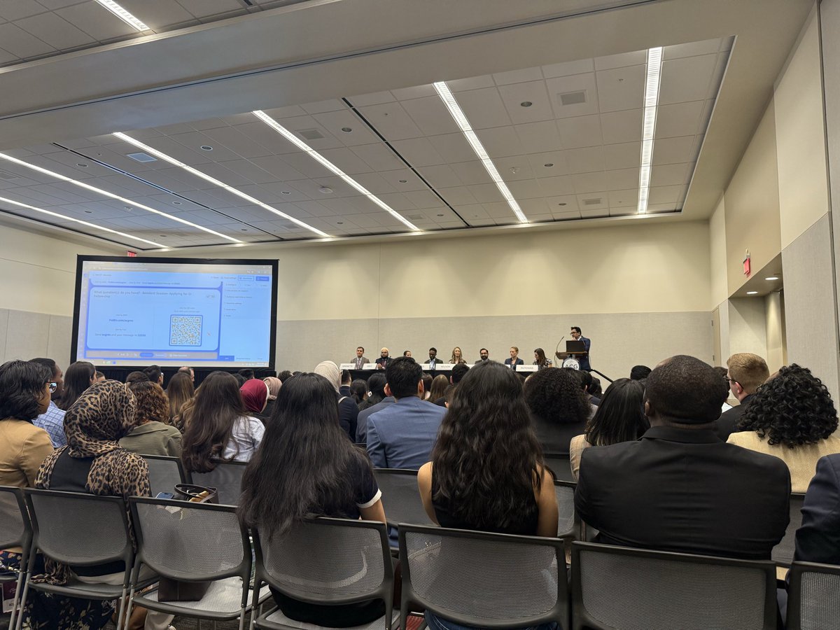 Muhammad Sohaib, MD (@msohaibmd) on Twitter photo Great lines of advice from all panelists, especially <a href="/kehutchins77/">Katie Hutchins, MD</a> at #ACG2025 GI fellowship tips: “Be authentic 
in this journey and know that relationships are important”
And from <a href="/YeseniaGreeff/">Yesenia Greeff</a>: “Remember that people love to talk about themselves, and you learn & connect with Great lines of advice from all panelists, especially <a href="/kehutchins77/">Katie Hutchins, MD</a> at #ACG2025 GI fellowship tips: “Be authentic 
in this journey and know that relationships are important”
And from <a href="/YeseniaGreeff/">Yesenia Greeff</a>: “Remember that people love to talk about themselves, and you learn & connect with