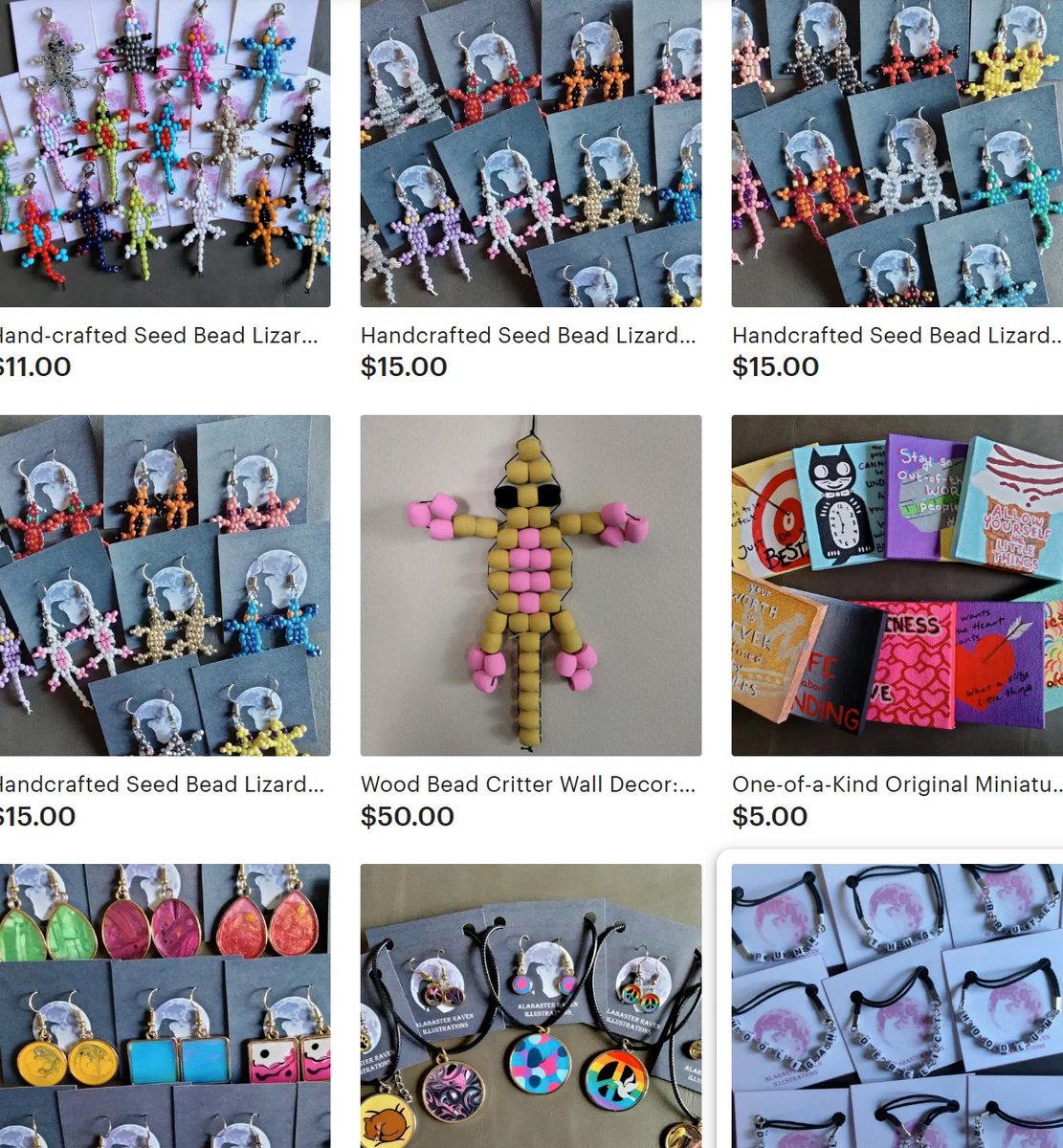 AlabasterRaven1's tweet photo. Just in time for the holidays, I'm re-establishing my Etsy! Shop for unique items and one-of-a-kind art, all hand-crafted by yours truly. Items will continue to be updated until the full inventory is available. Interested in variations or commissions? Feel free to contact me! https://t.co/mcj02F4rsH
