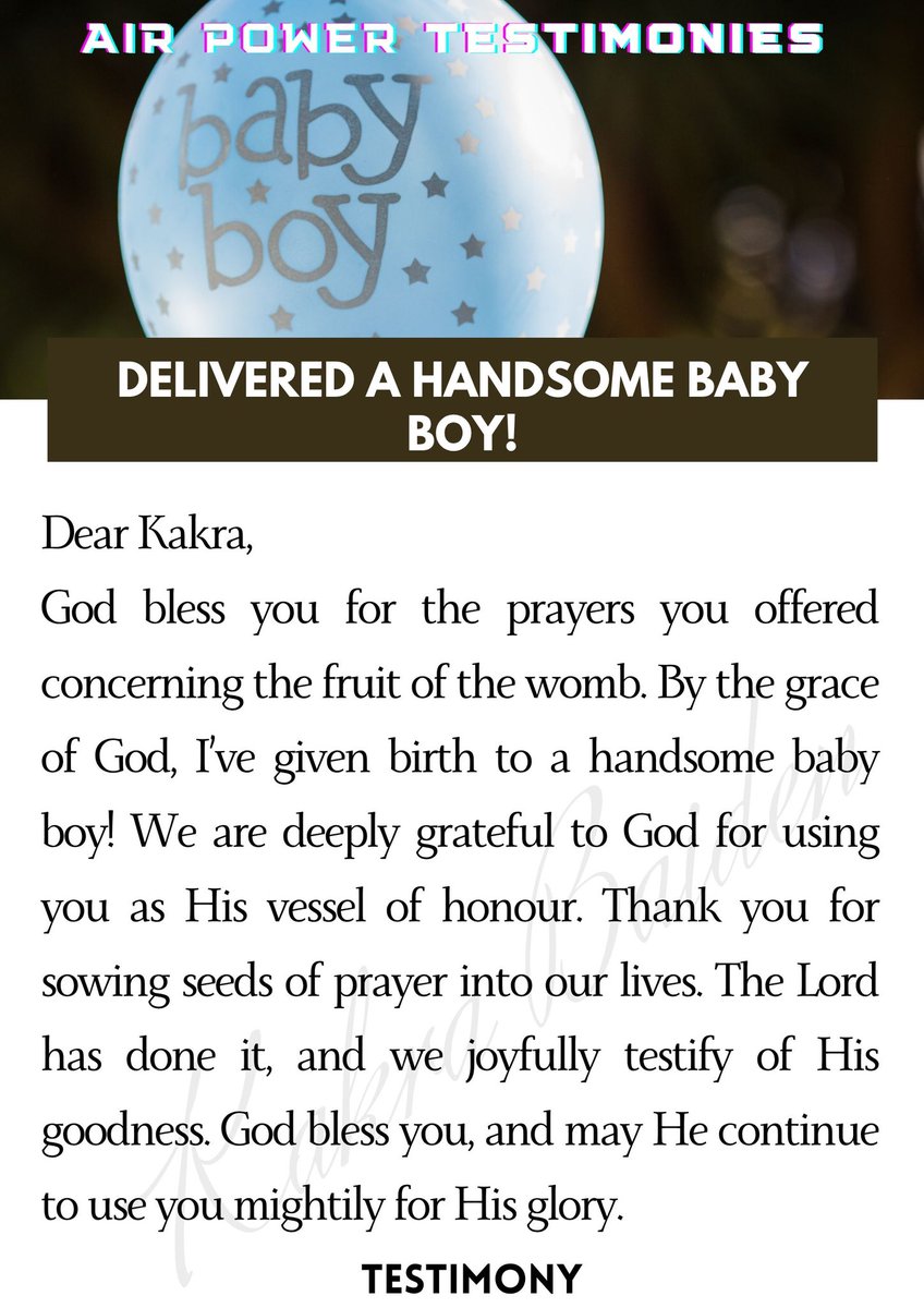 ProphetKakraB's tweet image. To anyone believing God for the fruit of the womb; may the Lord visit your home and bless you with beautiful children in Jesus’ name!

#kakrabaiden #testimony #testify #daily