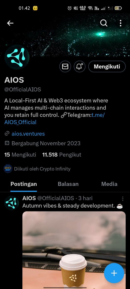 taurinity's tweet photo. @Bank_Garr @OfficialAIOS Done bang https://t.co/jQoJd3ibWr