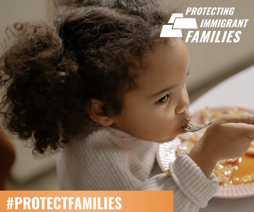 PIFCoalition's tweet image. More than 40 million people per month use #SNAP to help feed their families. Delaying SNAP benefits means millions of lawfully present immigrants and U.S. citizens alike could go without food for their children. #ProtectFamilies