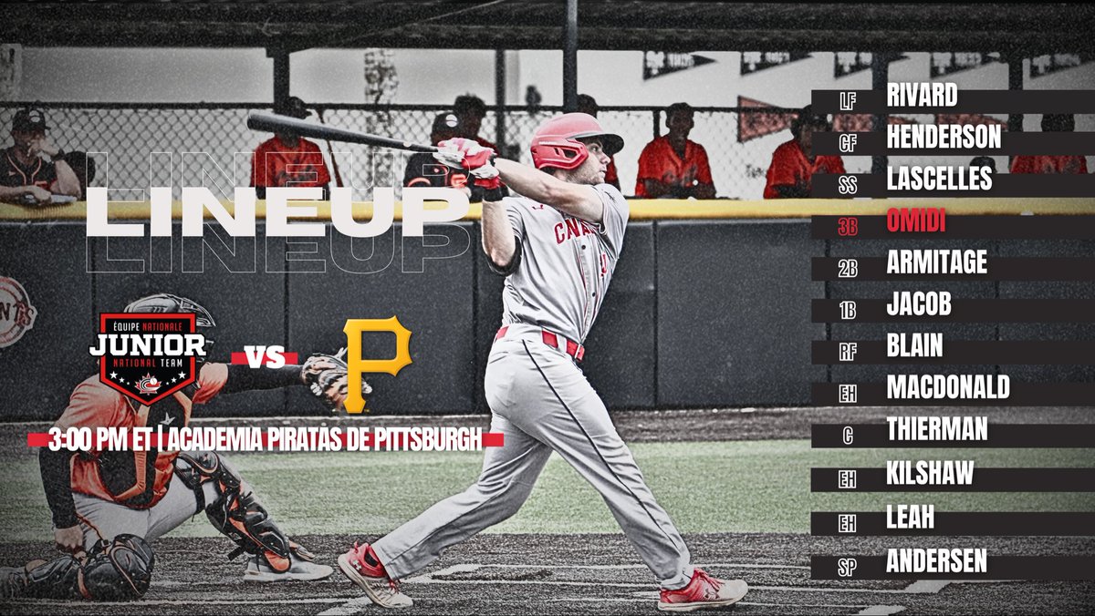 Baseball Canada Junior National Team (18U) tweet media