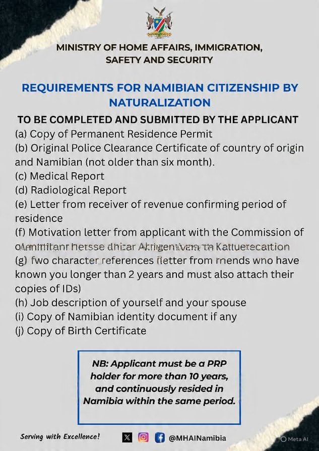 Home Affairs, Immigration, Safety&Security Namibia tweet media