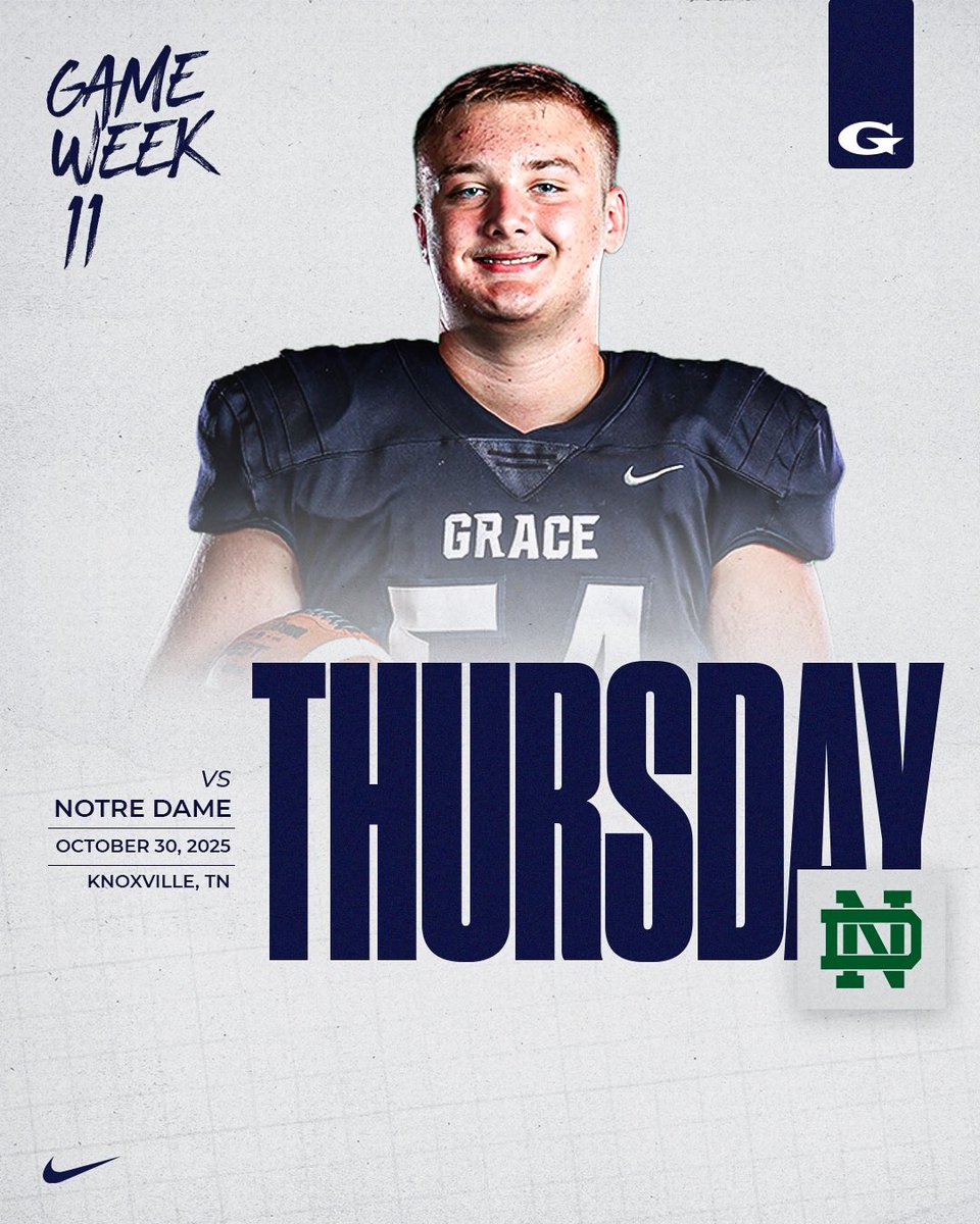 Grace Christian Academy Football (@gcaramsfootball) on Twitter photo The regular season finale. #ALLIN The regular season finale. #ALLIN