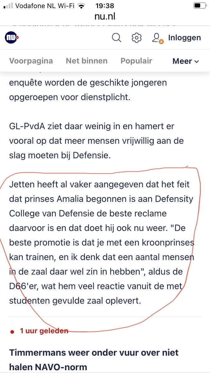 Merkwaardig dat Jetten zegt dat ‘de kerels’ in de zaal wel zin hebben in de prinses.  Hij verwijt Bontenbal dubbelhartigheid inzake homo’s en zelf heeft ie t over een lekker wijf met blauw bloed en daarna over femicide. Vrouwenrechten zijn tegenwoordig in, maar t zit niet diep.