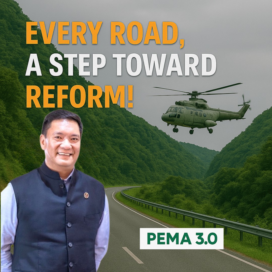 BJP4Arunachal's tweet image. Enhanced connectivity under Pema 3.0 ensures timely delivery of essential supplies and strengthens logistics across even the most remote regions — marking another milestone in good governance.

#Pema3.0 #InfrastructureForGrowth #GoodGovernance #ViksitArunachal 

@BJP4India…