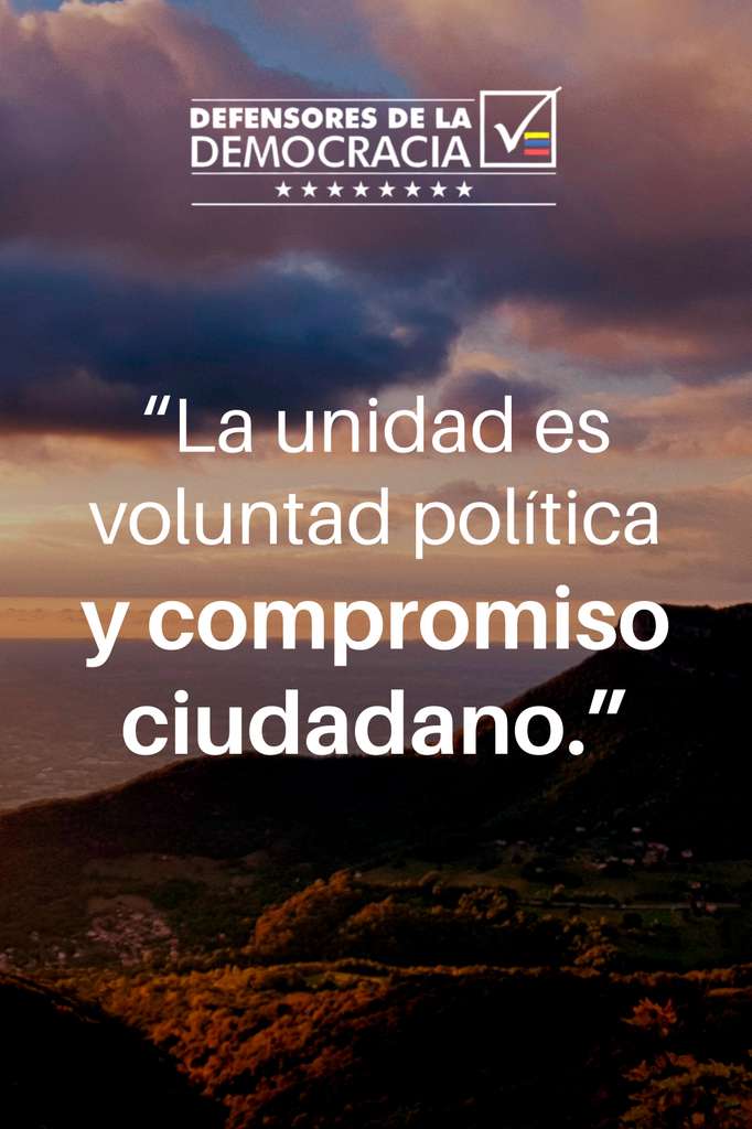 DxDVenezuela's tweet image. Construir país requiere más que discursos: necesita voluntad, acción y compromiso ciudadano.
La unidad es el primer paso hacia el cambio. 🇻🇪
#Unidad #CompromisoCiudadano #Democracia #DefensoresDeLaDemocracia