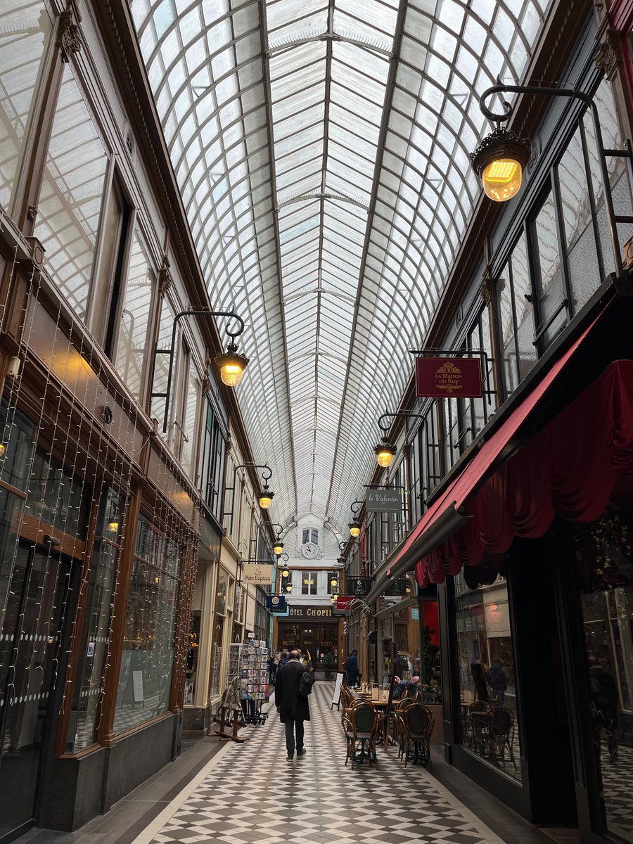 Au revoir #Paris 👋
Direction Reims 🚌 

Dernière promenade parisienne parmi ses passages ⤵️