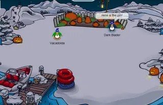 ThatPenguinGame's tweet image. 19 years ago today, the Pumpkin Pin was hidden at the Dock.