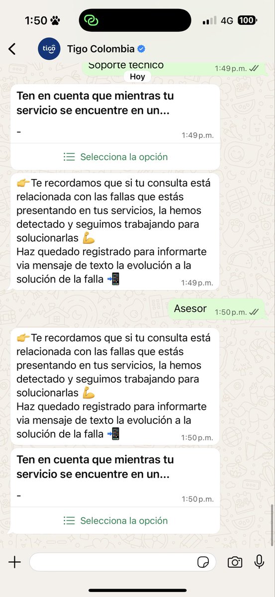 Nabesca's tweet photo. @Tigo_Colombia ¡Pé-si-mo! https://t.co/Zj0SaoULSc