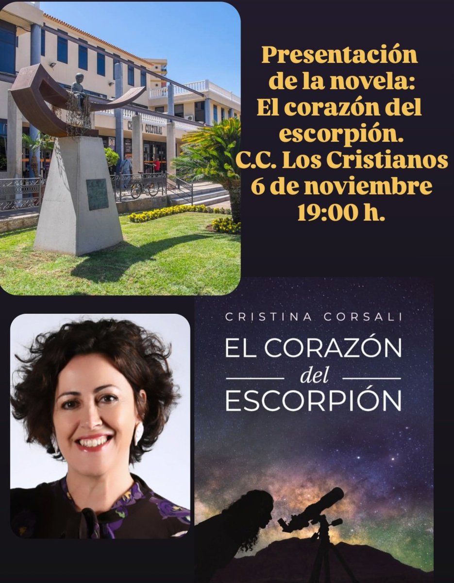 CristinaCorsali's tweet image. Te espero en el pueblo de #loscristianos 🤗