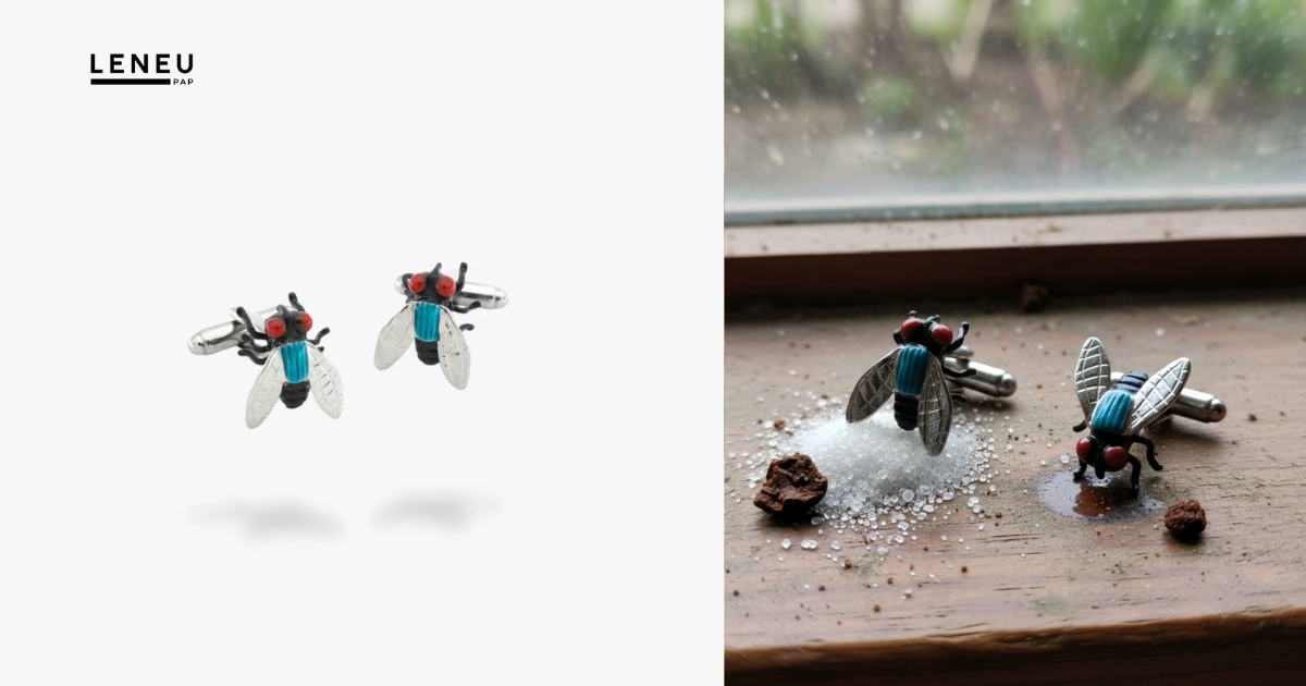 LeneuPap's tweet image. Osez l’originalité avec nos boutons de manchette Mouche.

Un détail qui attire tous les regards.

➡️ leneu-pap.com/products/mouch…

#modehomme #styleunique #leneupap