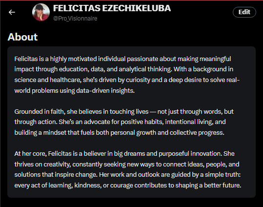 Pro_Visionnaire's tweet image. If you share the same purpose, values, and principles, let’s connect and exchange actionable ideas for Iron sharpeneth iron  (Proverbs 27:17) ⚔️

Follow and I’ll follow back. Repost too — let’s build our community. 💫