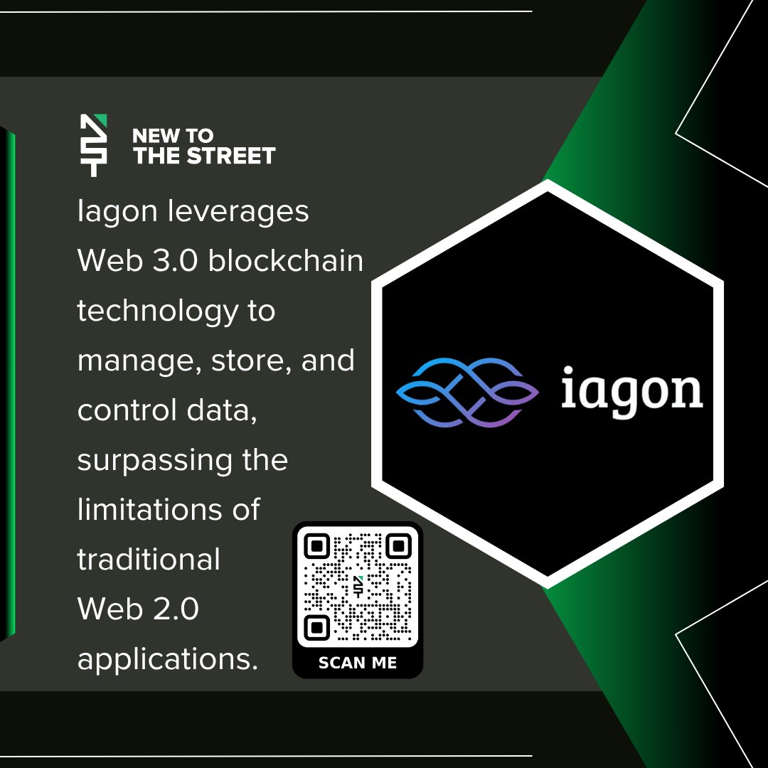 NewToTheStreet's tweet image. Iagon Redefines Data Management with Web 3.0 Innovation! 🚀✨
Harnessing the power of Web 3.0 blockchain technology, @IagonOfficial enables users to securely manage, store, and control data, surpassing the limits of traditional Web 2.0 applications. @vincemedia1 
Watch the…
