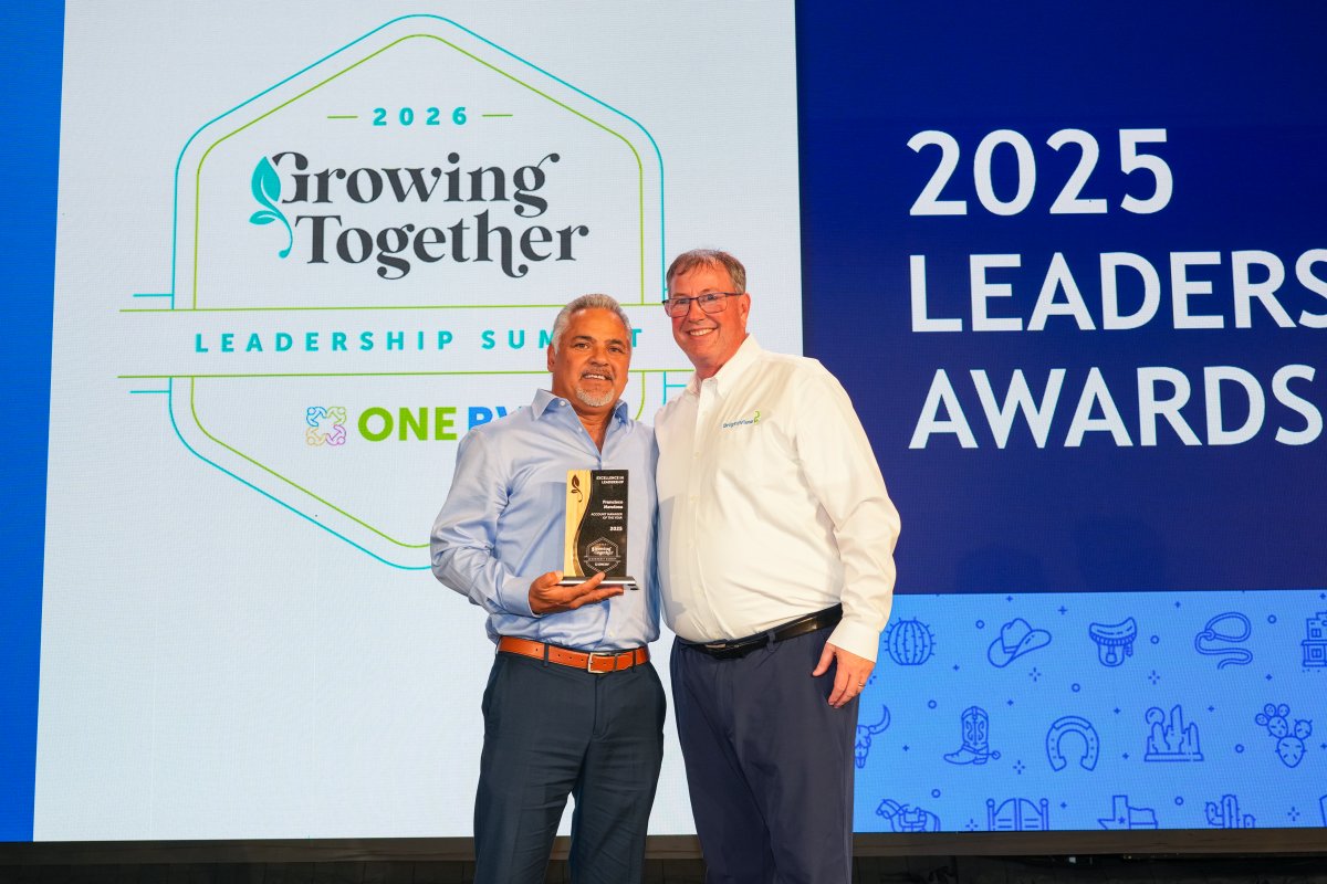 BrightView's tweet image. Our 2026 Leadership Summit in Dallas brought our team together to celebrate growth, share bold ideas for the future, and strengthen the One BrightView spirit. From engaging sessions to recognizing team achievements, the energy and momentum were truly inspiring.