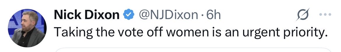 Number10cat's tweet image. Online right wing loons don't want to end women suffering, they want to end women's suffrage