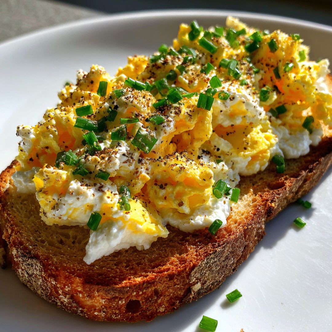 Creamy ricotta, golden eggs, and crispy toast perfection .
This Ricotta Egg Toast is the brunch upgrade you didn’t know you needed.
Make it today 👉 
violarecipes.com/ricotta-egg-to…
#ricotta #eggtoast #breakfast  #recipes