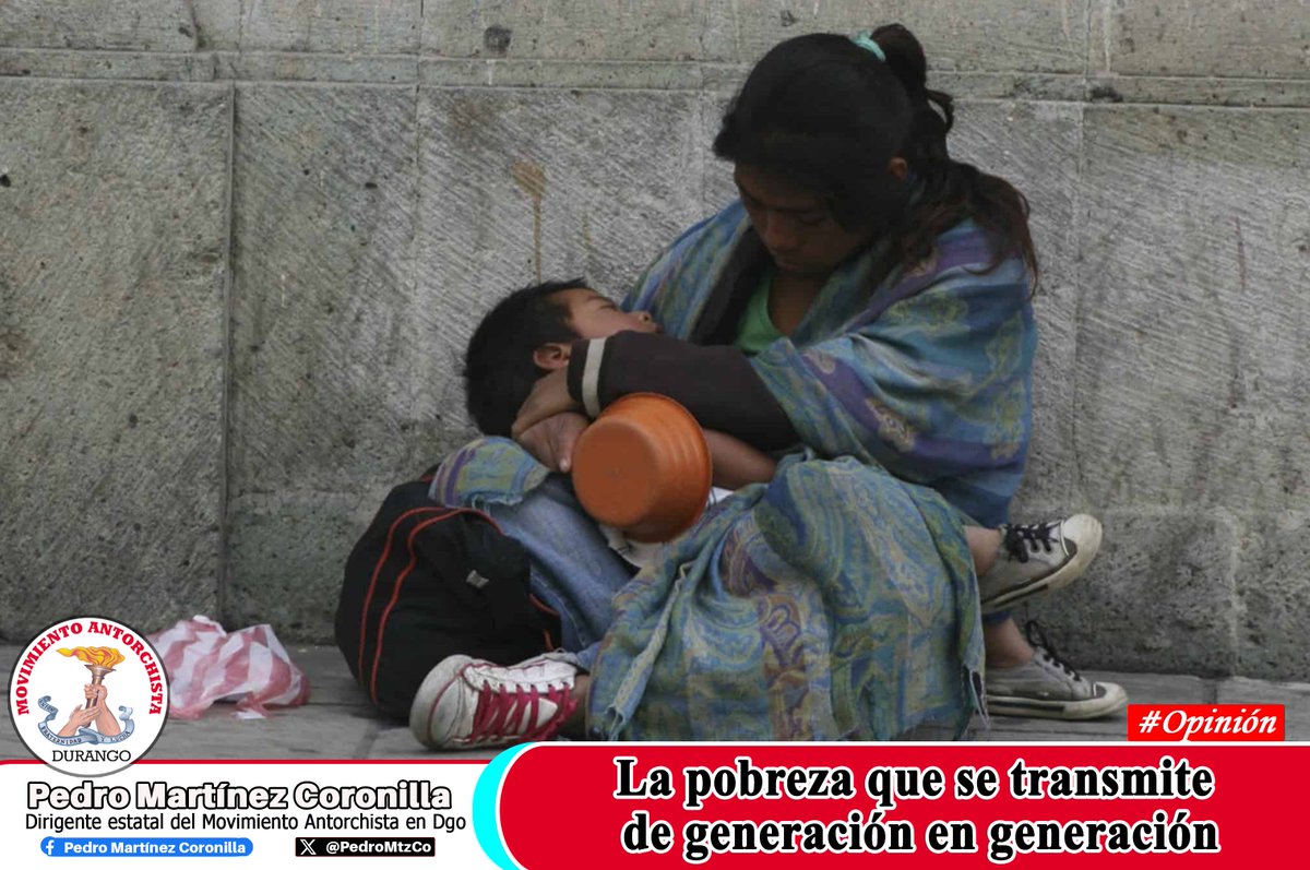 #Opinión: La #pobreza que se transmite de #generación en generación | “La #lucha contra la pobreza no puede ser solo dar dinero (...) Se requiere que el Estado garantice el acceso a #salud, #educación de calidad, comida nutritiva y entornos sanos...”

facebook.com/share/1BMwqrrY…