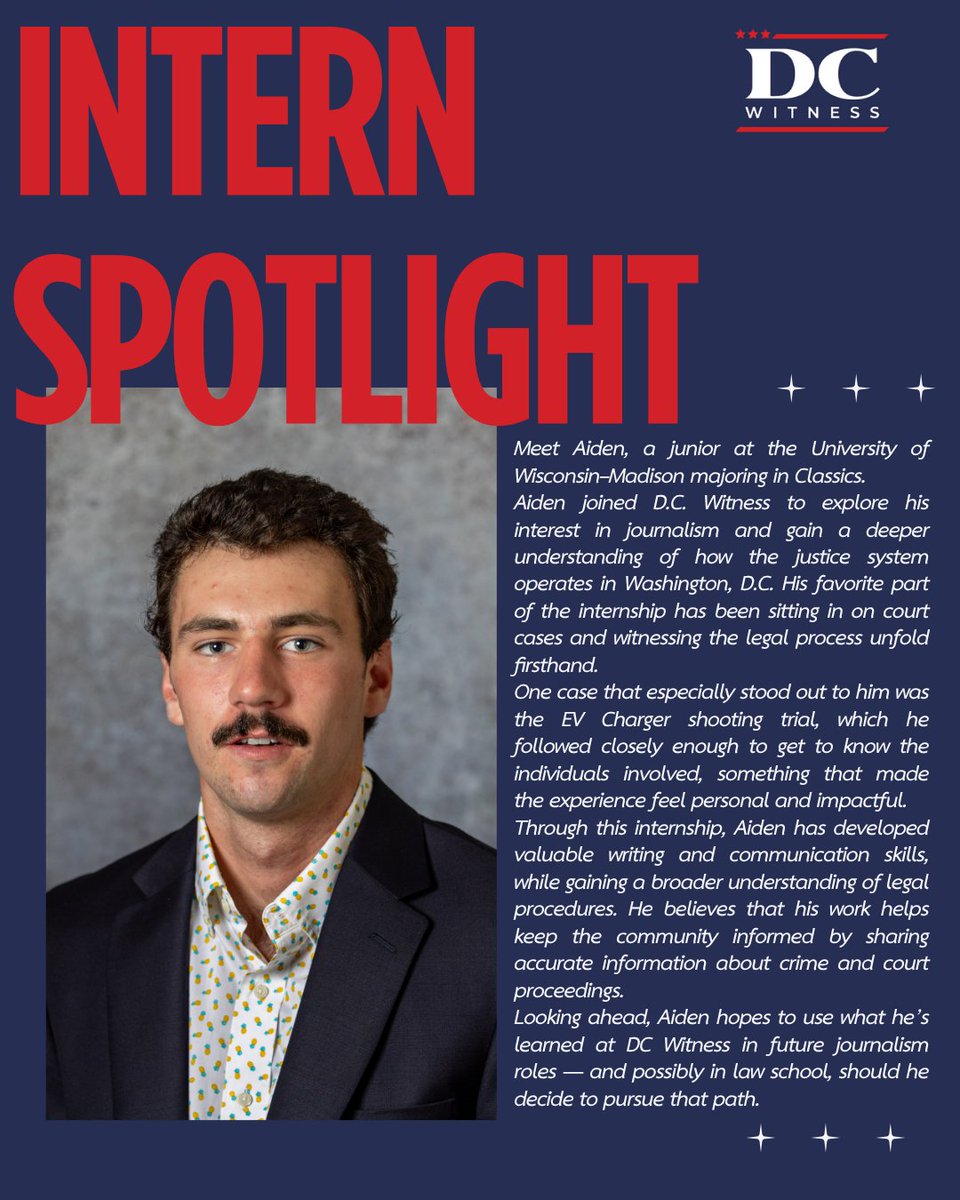 dcwitness's tweet image. Looking for a spring 2026 internship? Interested in gaining meaningful experience while making a difference? Visit dcwitness.org or check out the link in our bio to learn more about our internship opportunities and how to apply. #internship #springinternship #DC…