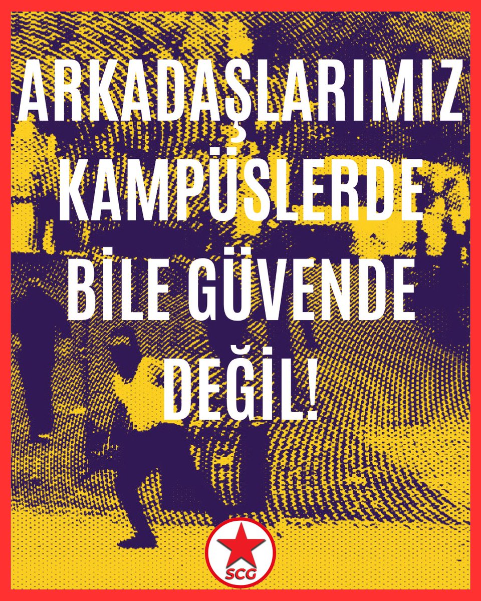 ARKADAŞLARIMIZ KAMPÜSLERDE BİLE GÜVENDE DEĞİL 

Hacettepe üniversitesinde yemekhane zamlarına karşı mücadele eden arkadaşlarımıza çeteler kampüs içinde palalar ile saldırabiliyor. AKP İktidarı en ufak hakkını arayan arkadaşlarımıza her türlü sopasını gösterirken silahlı faşist