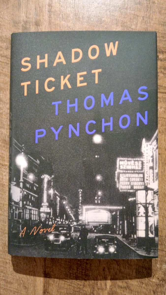 Artssoy's tweet photo. Living in Europe, but borders blur when it comes to Pynchon — so yes, the US edition it is.
#ThomasPynchon #ShadowTicket https://t.co/KKxw7v5kCL
