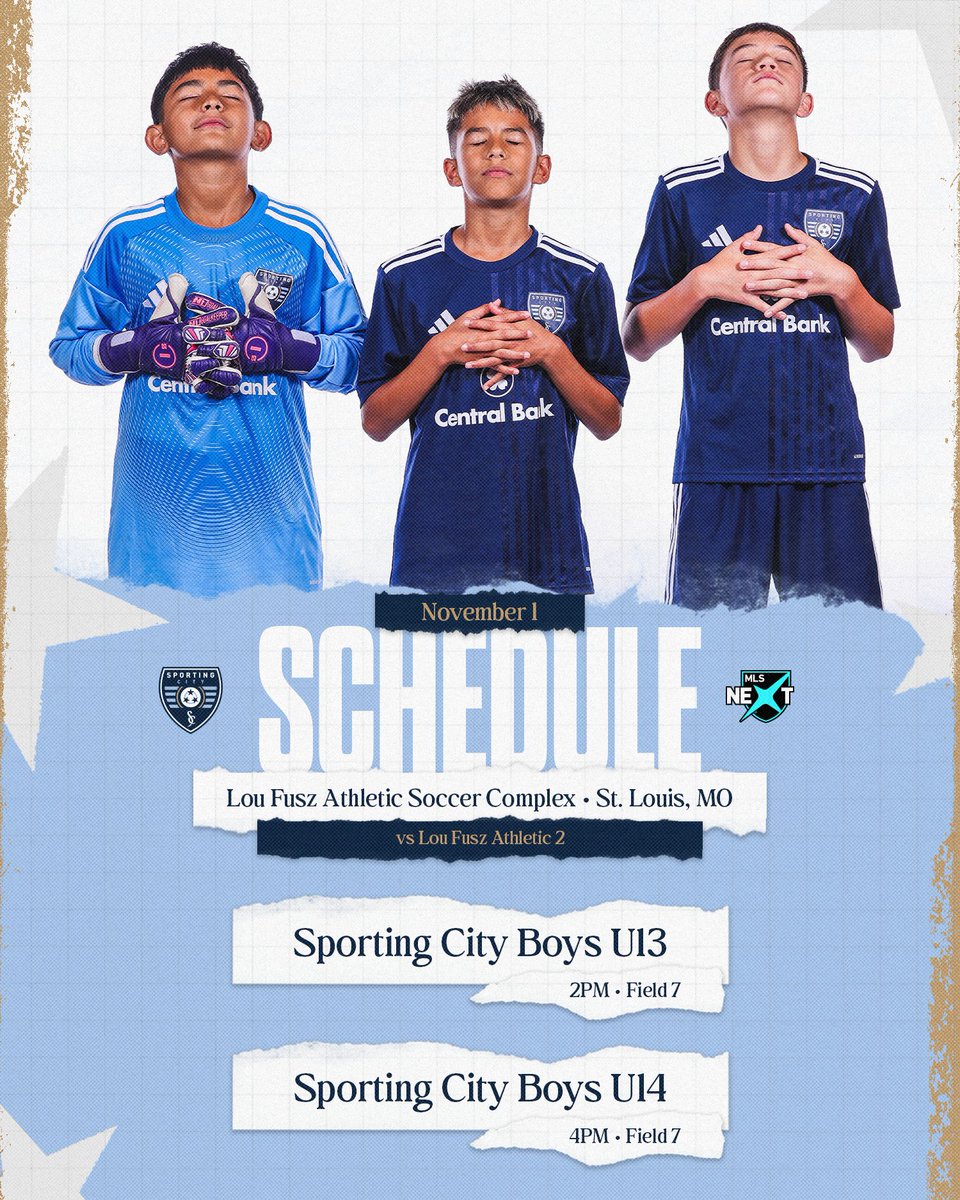 SportingCitySC's tweet photo. Game on! 💪

MLS NEXT AD schedule is locked in — see when our teams compete!

#SportingCity | @MLSNEXT https://t.co/ZOeu2MawVv