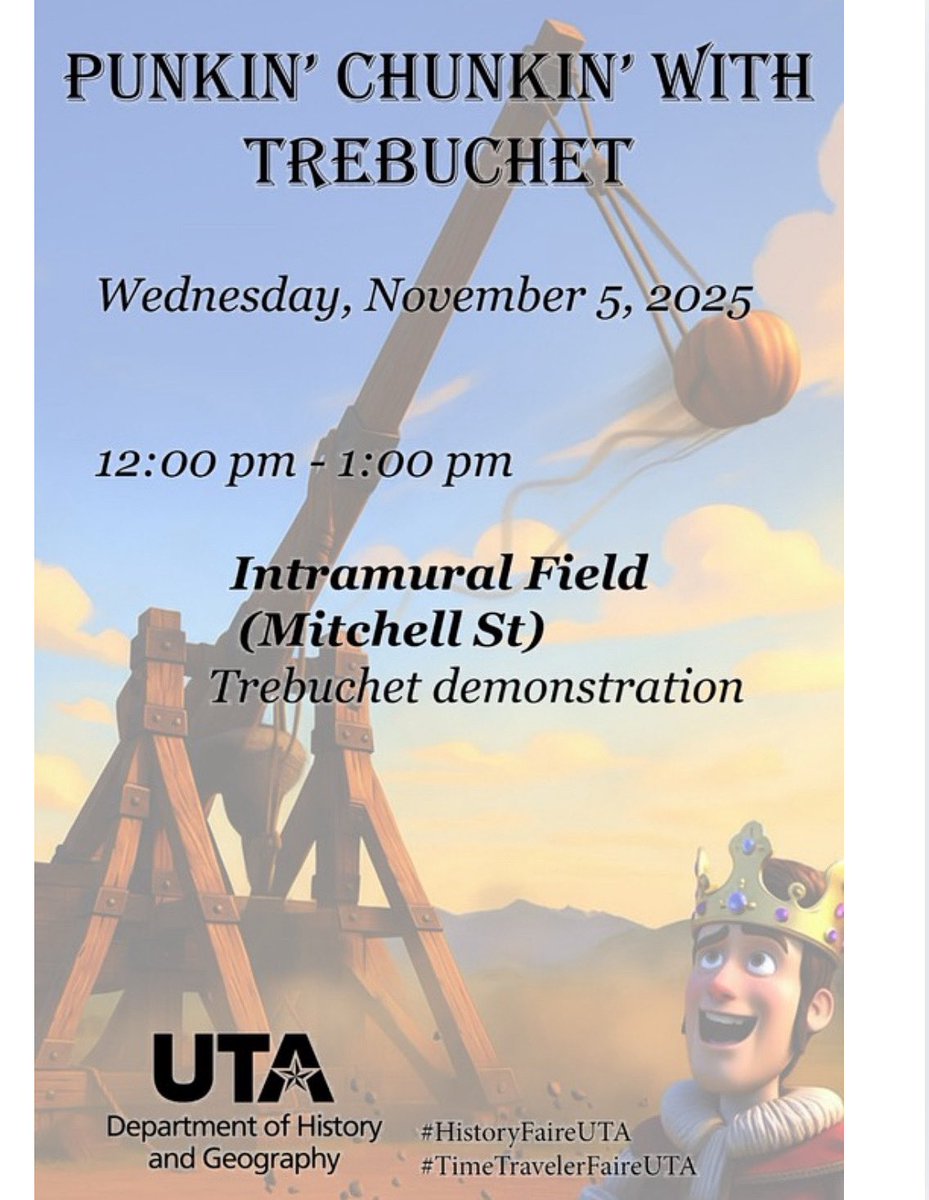 University of Texas - Arlington History Department tweet media