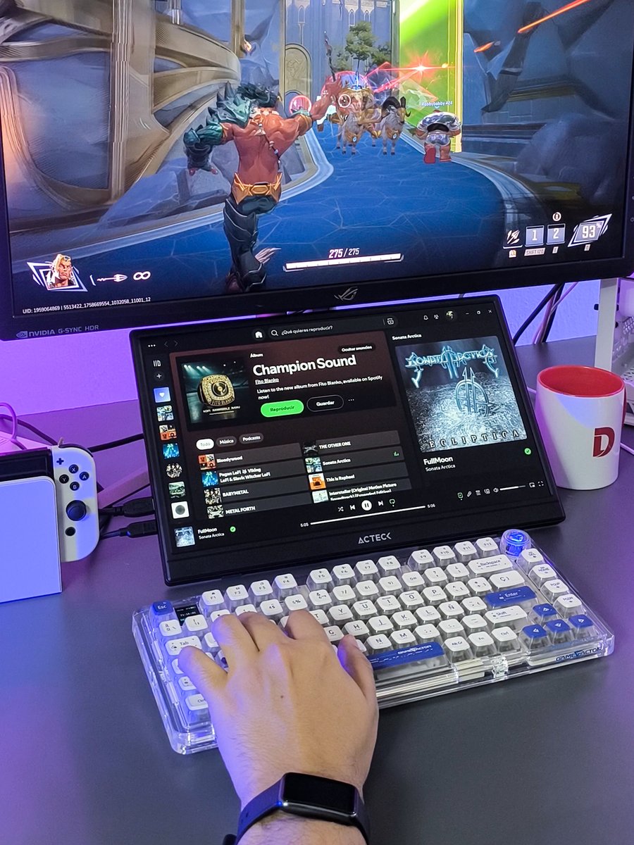 DigitalifeMx's tweet image. Monitor Portatil Acteck SlimBoard SB15T

Cómpralo aquí: digitalife.com.mx/productos/1-mo…

#monitor #monitorportatil #minimonitor #setup #hardware #tecnologia #gaming #pc