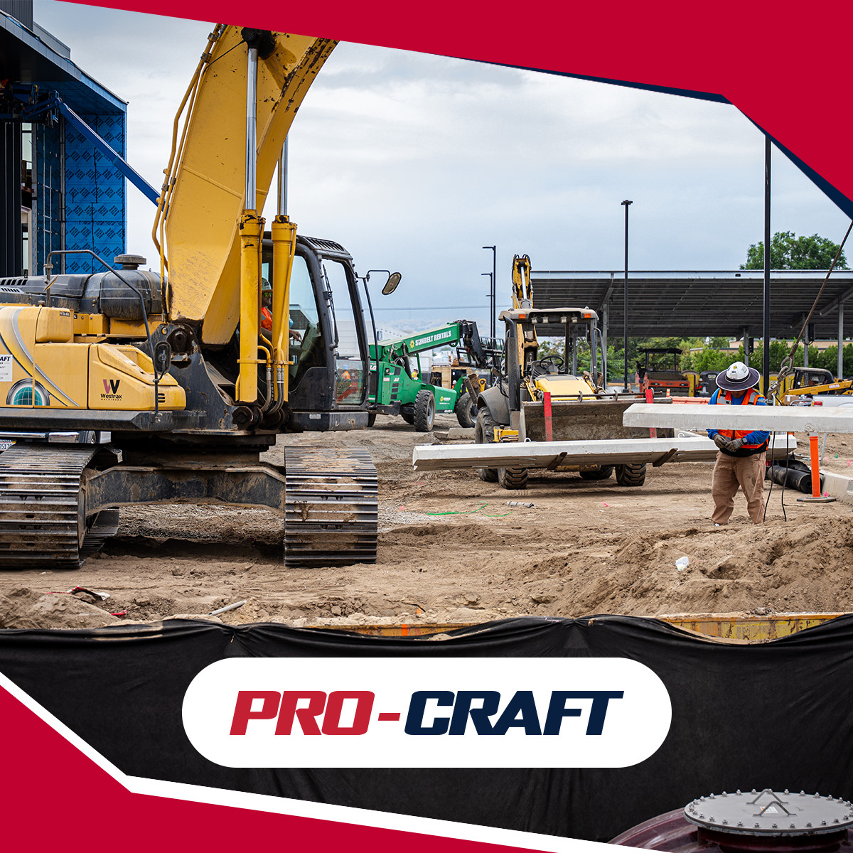 procraftci's tweet image. To the outside world it might look like chaos. To us it is planned and orchestrated. Every move on site is coordinated so crews, equipment, and materials come together with precision and safety.

#ProCraftBuilt #SiteUtilities #ConstructionExcellence #Teamwork
