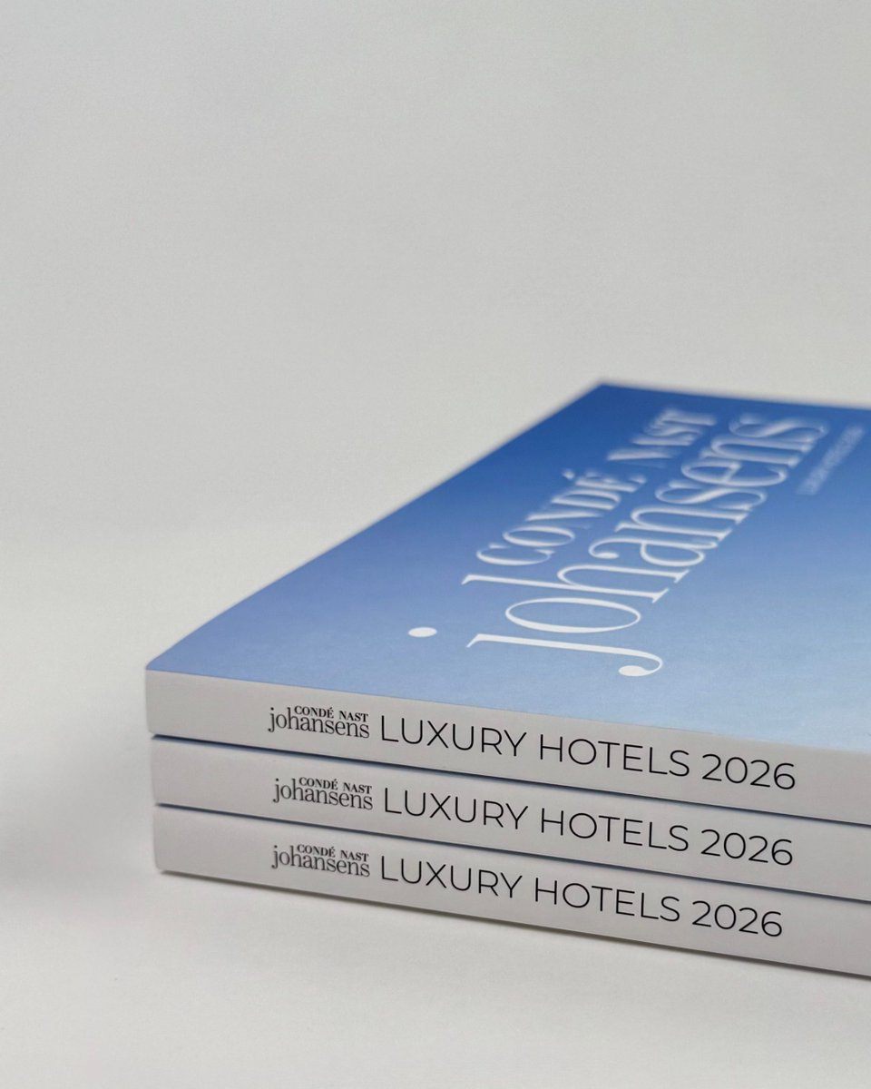 Only two more days until our Luxury Hotels Guide 2026 launches... Available to order online this Wednesday via our Gift Shop.

🔗 Click here to be the first to find out more: cn-johansens.visitlink.me/0DiIDP
