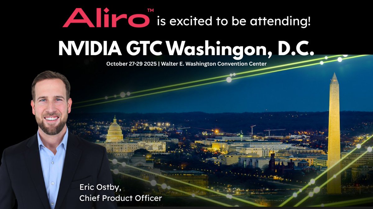 We're excited to join developers, industry leaders, and innovators at NVIDIA GTC Washington, D.C. If you're attending the event, or will be in the DC area Tuesday Oct. 28 / Wednesday Oct. 29 we'd love to meet up and talk about all things quantum! Keep an eye out for Eric Ostby,