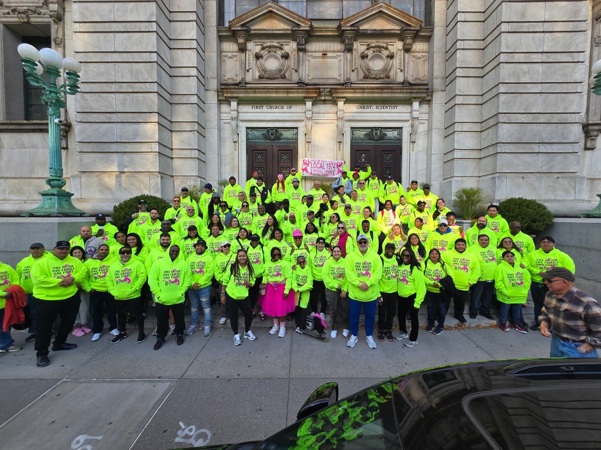 DC 9 showed up for the <a href="/AmericanCancer/">American Cancer Society</a> <a href="/MakeStridesNYC/">Making Strides NYC</a> this month! Members marched to raise awareness and money for Breast Cancer research and support services. Thank you to all the who participated and everyone who donated. Donate here:
 
bit.ly/3VNCZCQ