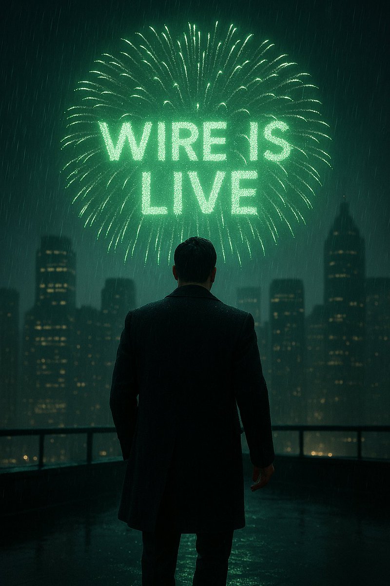 WIRE_APP_'s tweet photo. ⚡ $WIRE IS LIVE

The first social network for traders & degens on Solana is officially online.

CA : CLbk11nrZx8AAJZgZ5s1XMNDMRMDBLAZvP5cuoh3pump

Our supply will be locked very soon

🎁 Airdrops will be sent within the next 2 hours.
Welcome to the new era of Solana.

#Airdrop #Ai #Memecoins #solanatoken #giveaway #Memecoin #Crypto #Solana #SolanaAirdrop