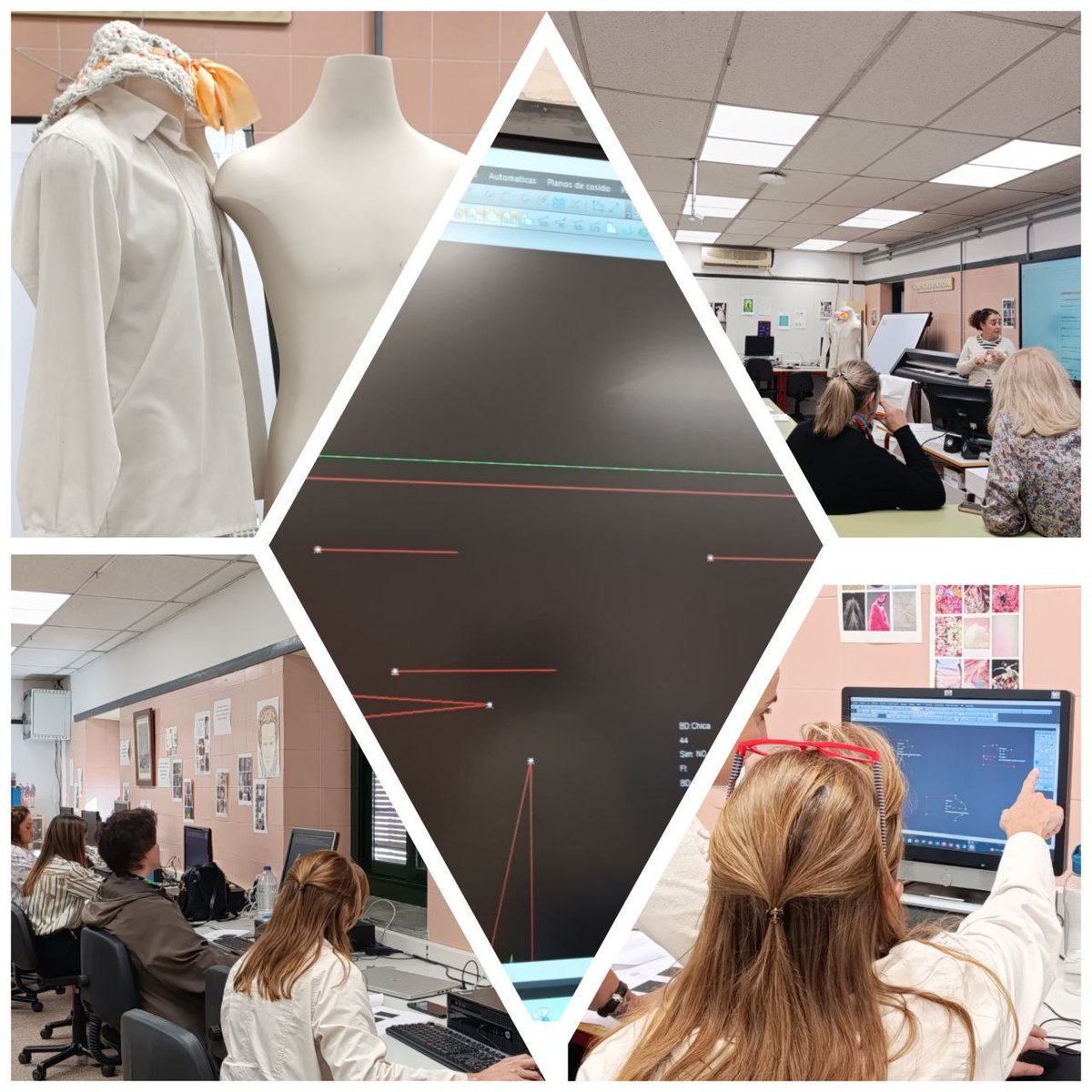 🔆 Semana de la Innovación y Formación en FP

Iniciación a MODARIS–PGS. Patronajes por ordenador 👩‍💻✂️
Durante 7 sesiones, aprenderemos a movernos por el entorno LECTRA MODARIS, digitalizar patrones y usar los comandos para crear y transformar diseños🧵👗
#ISMIE #IF_CMadrid