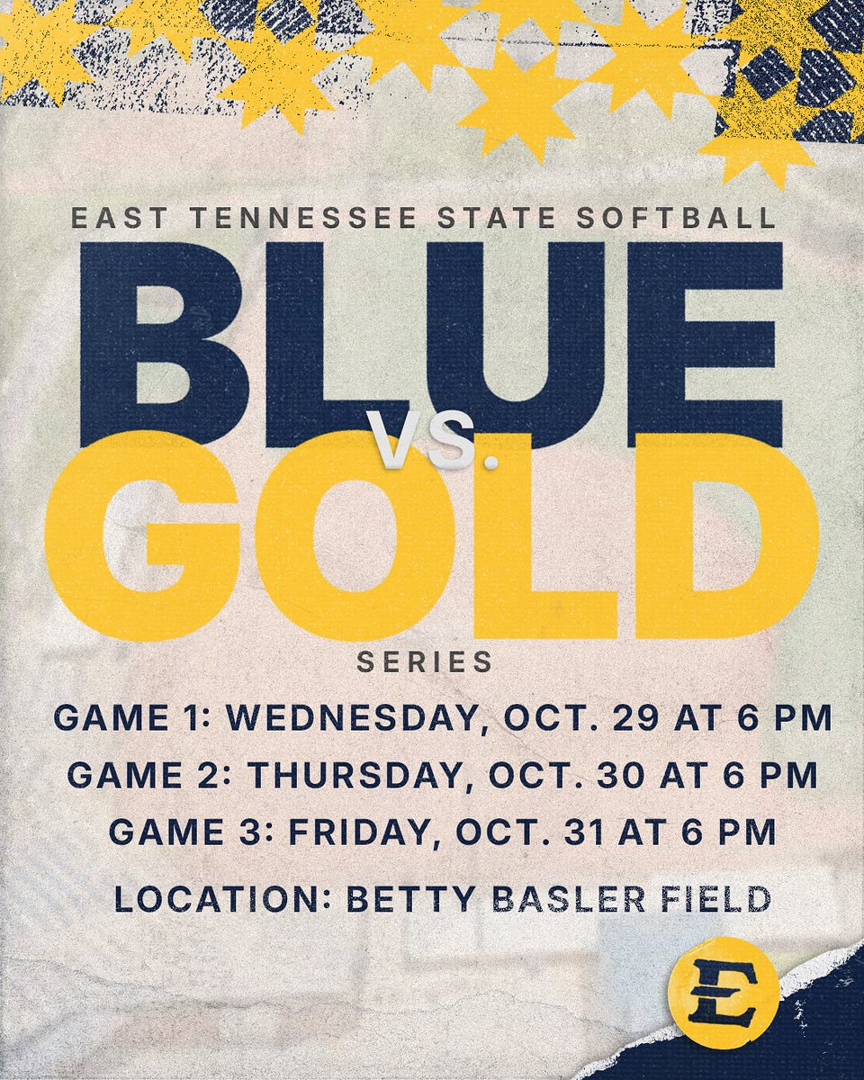 see you at Betty Basler as the 💙 face the 💛 this week!

#GoBucs