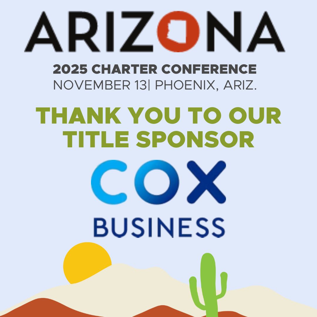 AzCharters's tweet photo. 🌟Thank You Cox Business  @coxbusiness🌟
Proud Title Sponsor of the 2025 Arizona Charter Conference - Powering Arizona’s public charter school leaders every step of the way! #azcharterschanginglives https://t.co/QBfPc4syAK