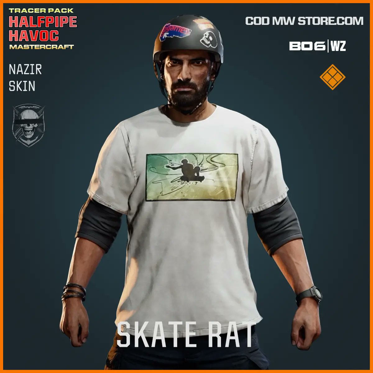 codmwstore's tweet image. 🛹 Any Tony Hawk&apos;s Pro Skater fans out there? This bundle screams nostalgia even comes with a THPS loading screen!

👕 Skate Rat Nazir Skin
🔫 ABR, PPSH &amp;amp; Skateboard Blueprints
😤 What the Hawk – Emote

👇 Full Bundle Details:
🌐 codmwstore.com

#BlackOps7 #THPS