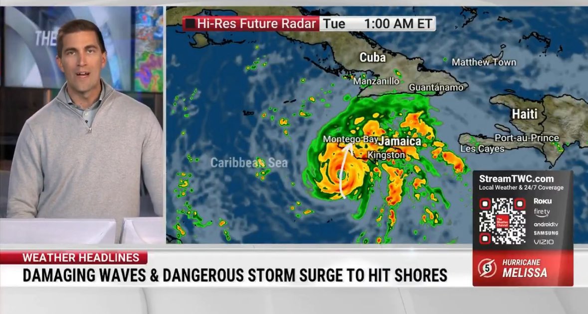 sophieb_8's tweet image. couldn’t care less about how bad Forest are today, Cat 5 hurricane Melissa heading for my friends, my home from home, & looks to be utterly devastating. perspective.