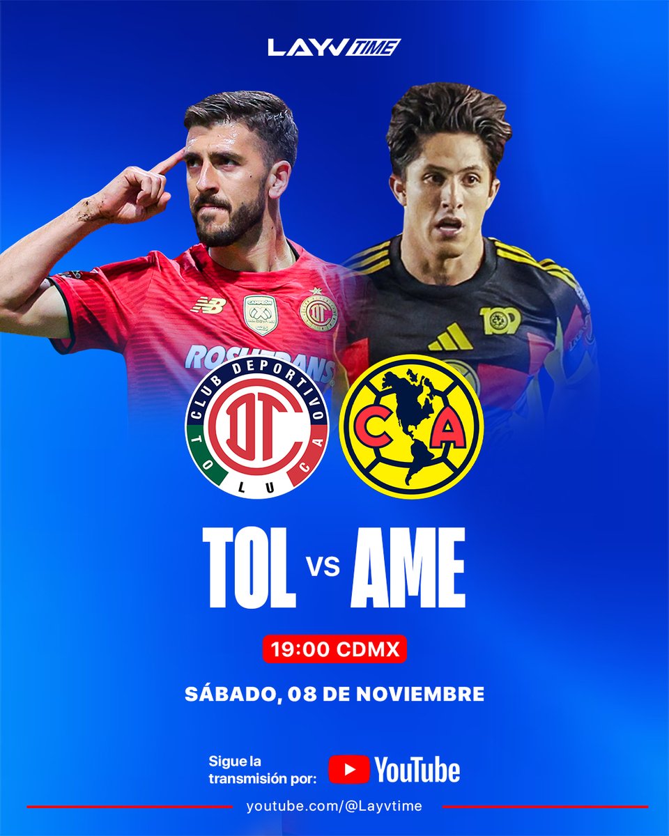 🔥 ¡SE VIENE EL CIERRE DEL TORNEO! ⏳⚽

Solo dos jornadas para definir quién entra con todo a la Liguilla 💥
Partidos que van a marcar el rumbo del campeonato.

📌 GUARDA ESTE POST y prepárate para lo que viene… esto se va a poner BUENO 😤

#Layvtime #LigaMX #ClubAmérica