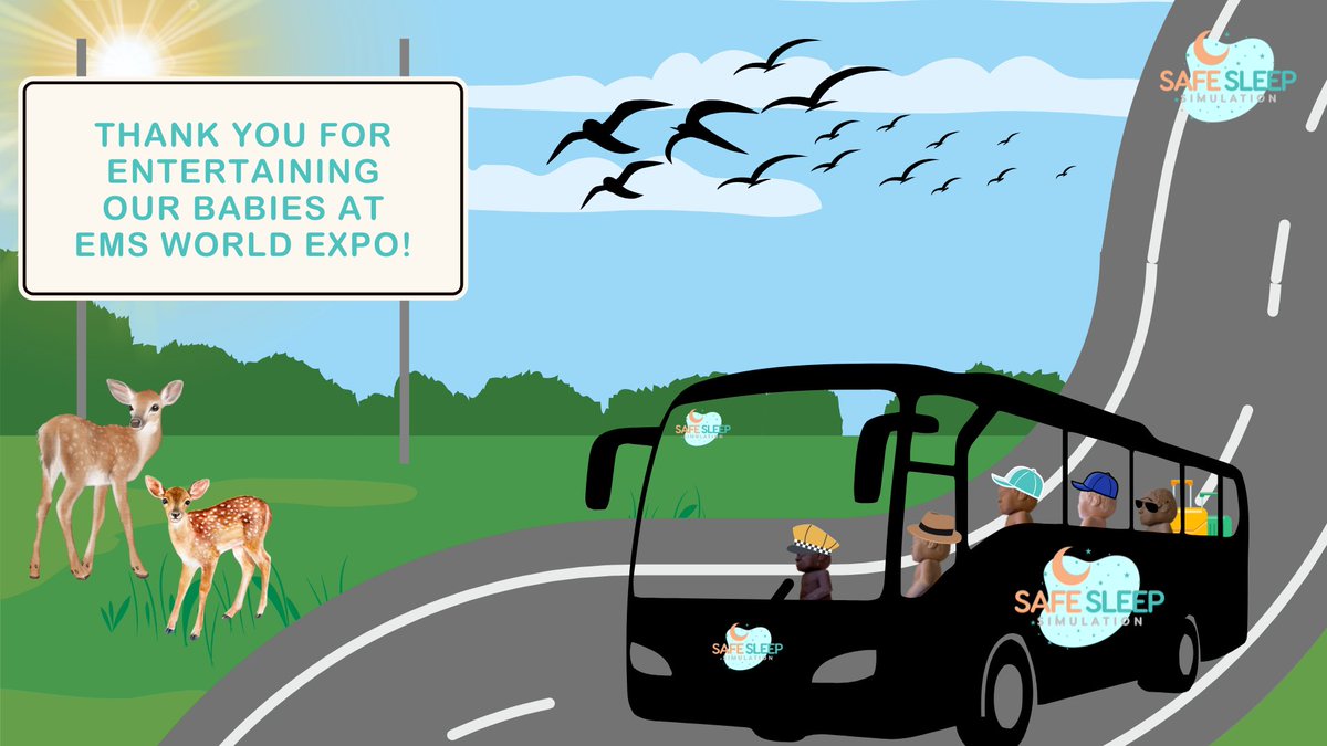 safesleepsim's tweet photo. Thank you for joining us at #EMSWorldExpo! 
We loved connecting with EMS pros and sharing our Safe Sleep Simulation toolkit to help caregivers give every child a safer start.
#SafeSleepSimulation #EMS2025 https://t.co/6FXMp3QKQL